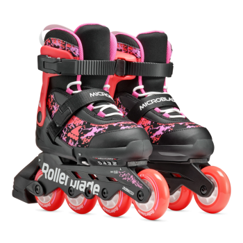 ROLLERBLADE MICROBLADE Schwarz/Koralle